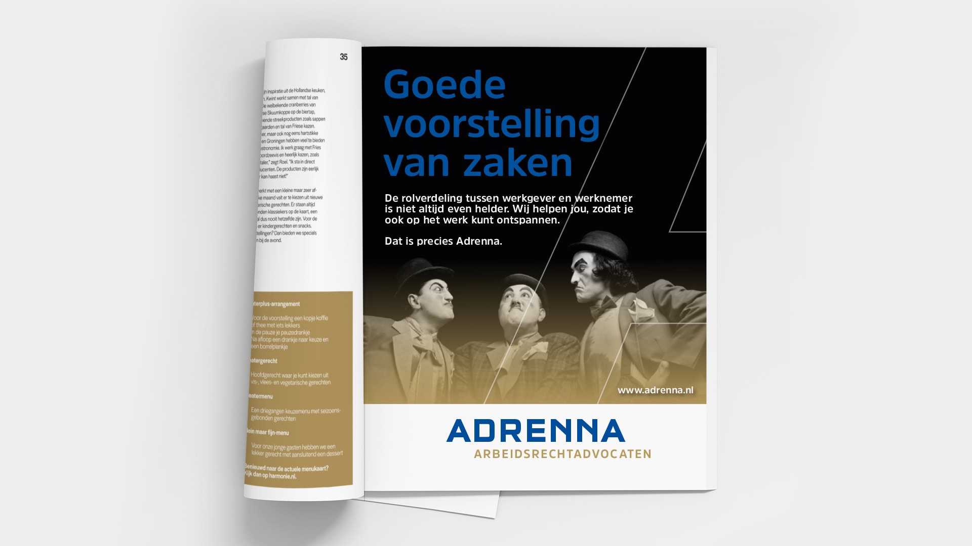 Adrenna advertentie